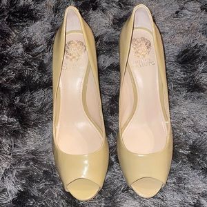 Vince Camoto Peep Toe Nude Heel